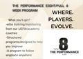 The Performance Eight, Full Eight week Program