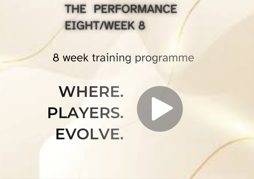 The Performance Eight, Week 8