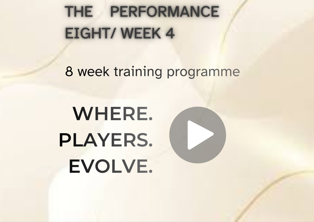 The Performance Eight, Week 4