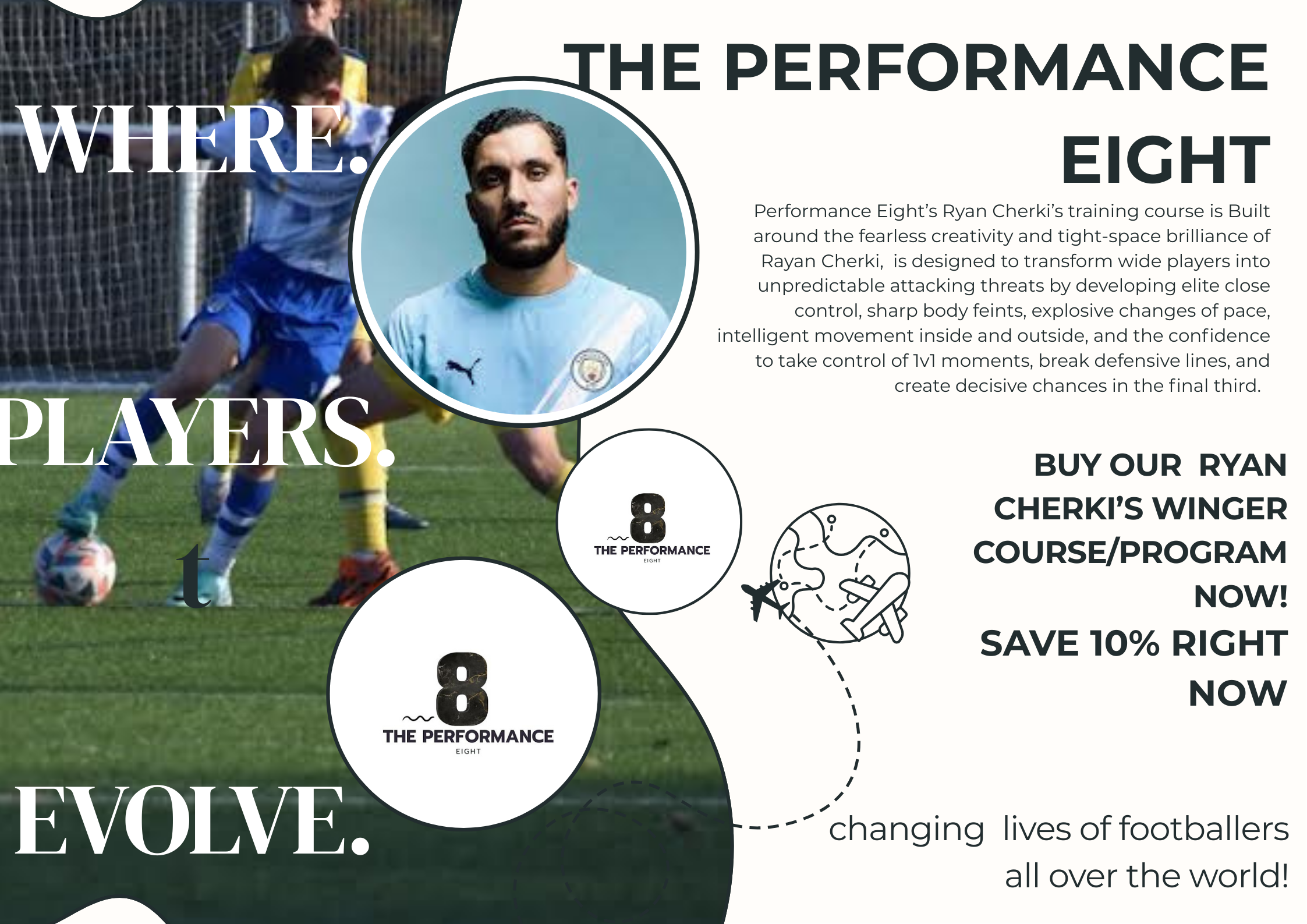 The Performance Eight, Ryan Cherki winger training program