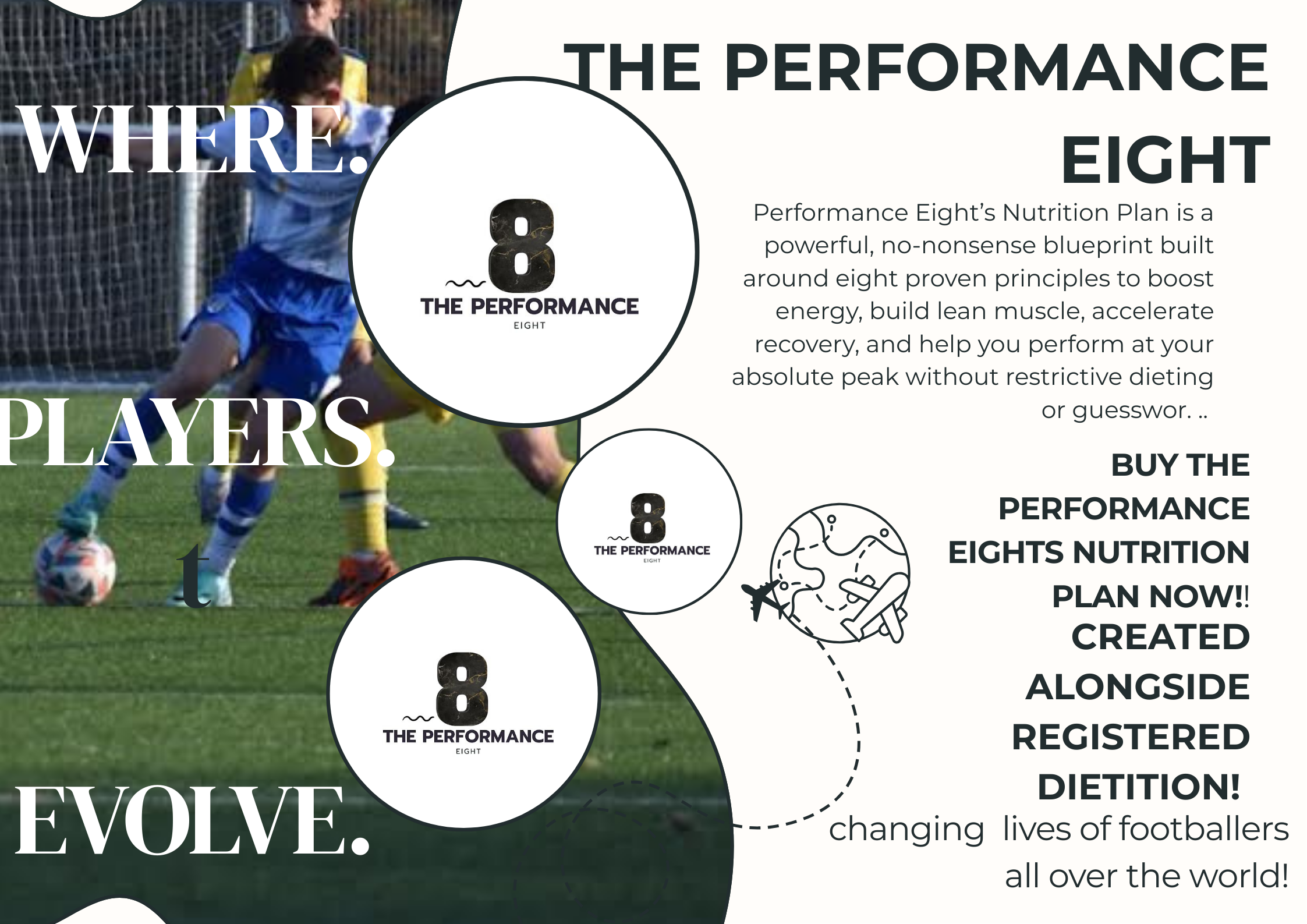The Performance Eight, Nutrition Plan